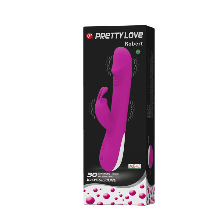 Vibrador Com Estimulação De Clitóris Pretty Love Flirtation - Robert