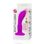 Plug Anal Com Vibração Silicone Pretty Love 10V