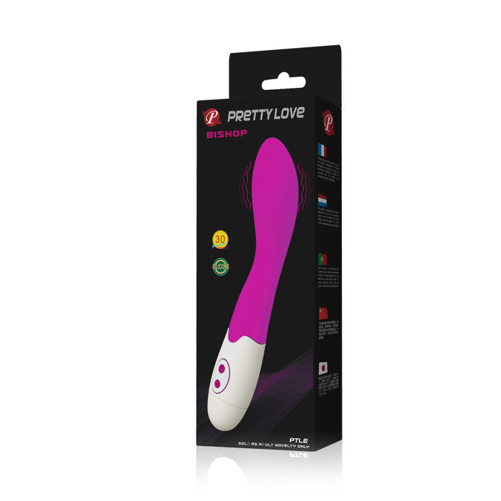 Vibrador Pretty Love Bishop Vibrator Roxo
