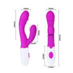 Vibrador Pretty Love Flirtation - Andre Vibrator With Clit Stimulation