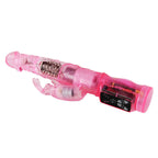 Vibrador Com Rotação Baile Rabbit Happy Angel Rosa