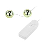 Bolas Kegel Com Vibração Em Dourado
