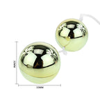 Bolas Kegel Com Vibração Em Dourado