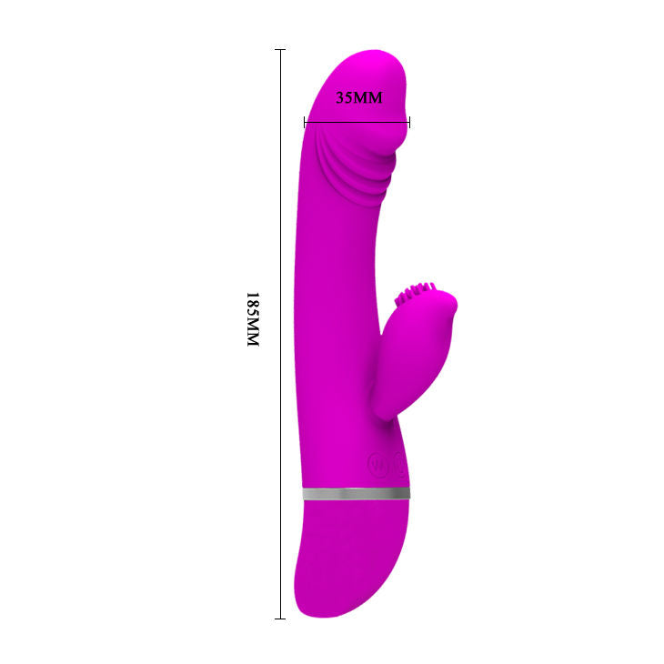 Vibrador Pretty Love Flirtation - David Vibrator With Rabbit