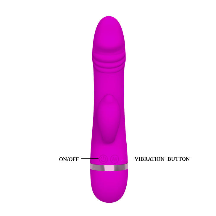 Vibrador Pretty Love Flirtation - David Vibrator With Rabbit