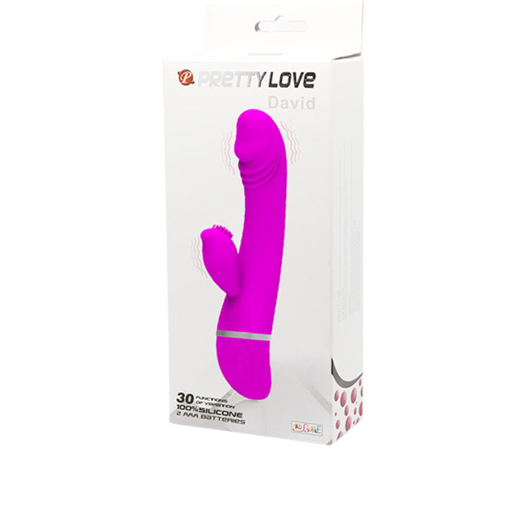 Vibrador Pretty Love Flirtation - David Vibrator With Rabbit