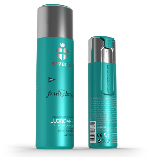 Lubrificante Swede Fruity Love Groselha E Lima 50 Ml
