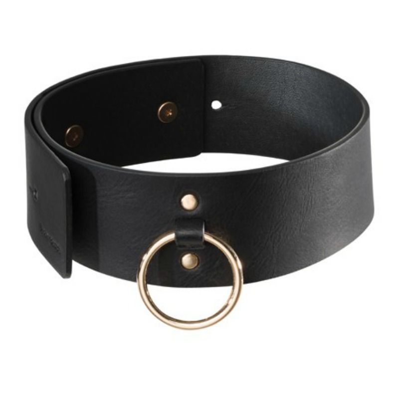 Coleira E Trela Preto Maze - Wide Choker