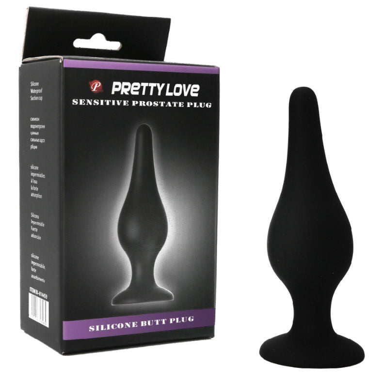 Plug Anal Pretty Love Bottom - Plug Ergonomico Silicona 14 Cm