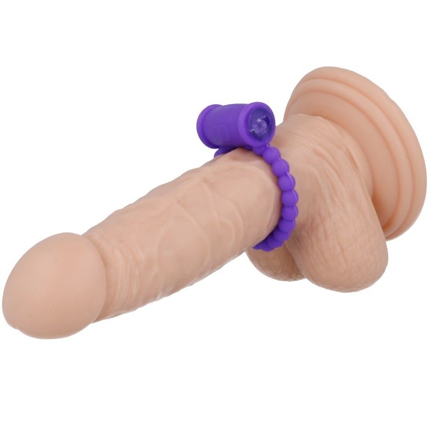 Anel Peniano Vibratório Casual Love Ring 25 Roxo