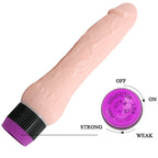 Vibrador Realistico Adour Club Base Larga 22 Cm