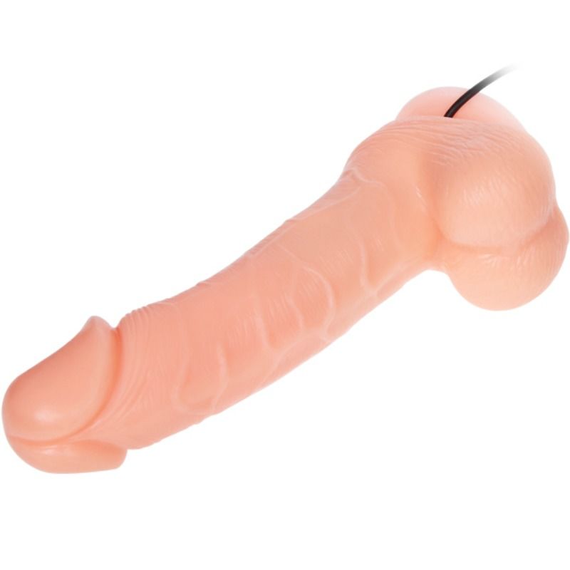 Vibrador Realistico Dong Com Rotação 20 Cm