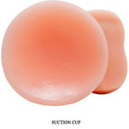 Vibrador Realistico Dong Com Rotação 20 Cm
