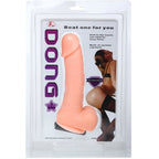 Vibrador Realistico Dong Com Rotação 20 Cm