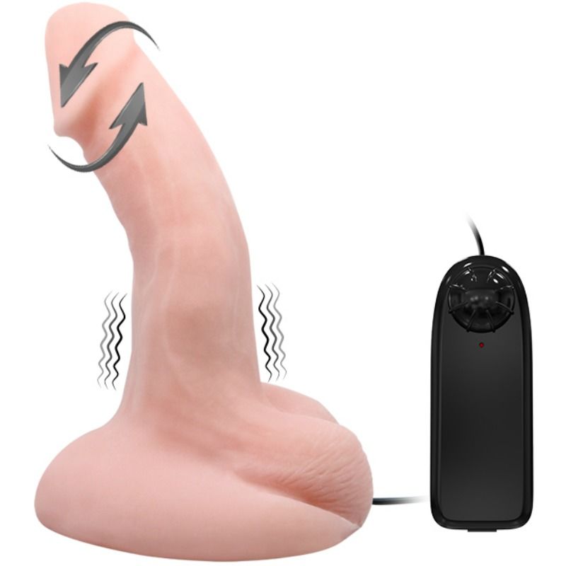 Vibrador Realistico Com Função De Rotação Arbitrariness