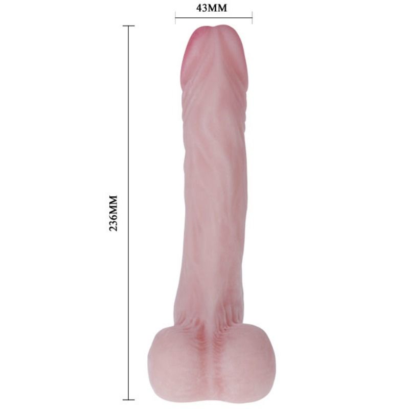 Dildo Realistico Cock Realistic Dildo Flesh