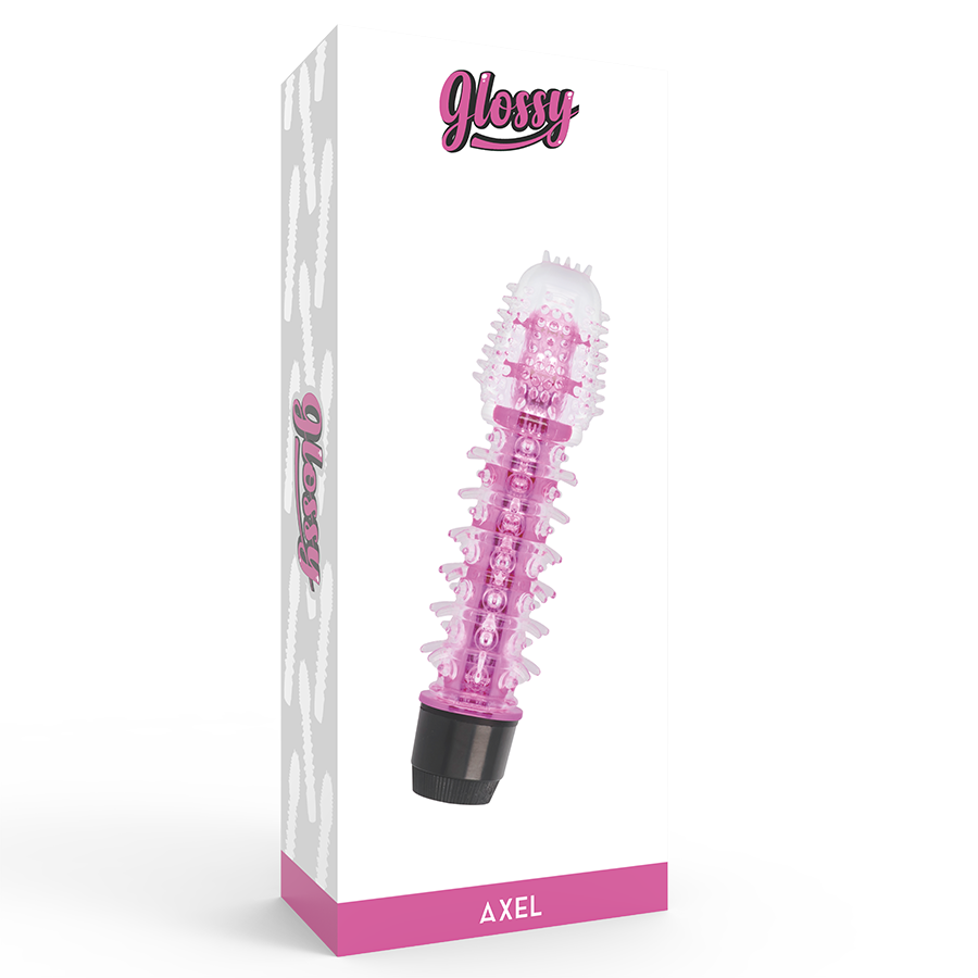 Vibrador Glossy Axel Rosa