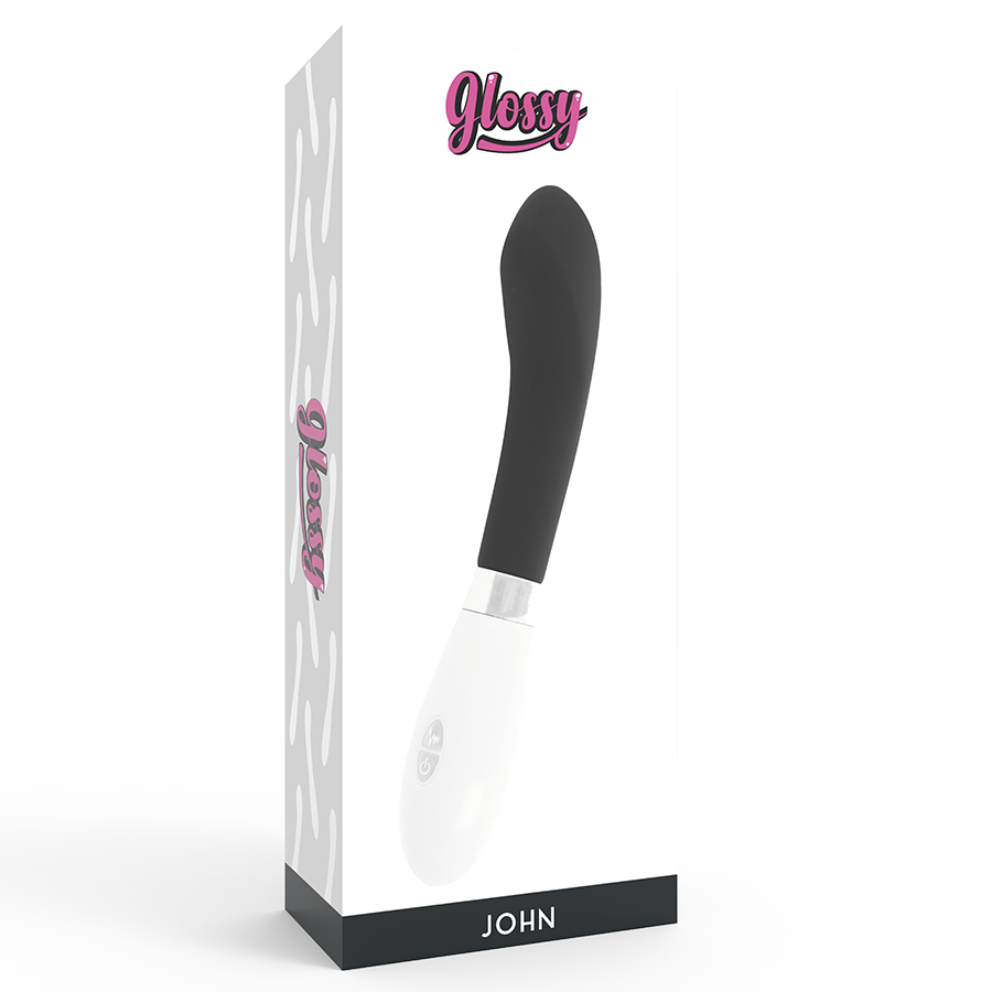 Vibrador Glossy John Preto