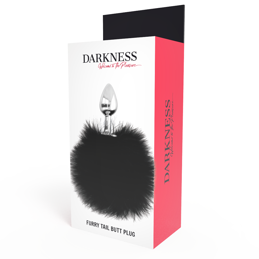 Plug Anal Cauda De Coelho Darkness Extra Feel 7Cm