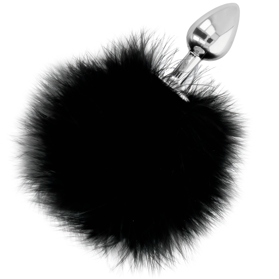 Plug Anal Cauda De Coelho Darkness Extra Feel 7Cm
