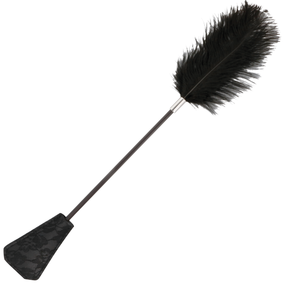 Chibata E Espanador Darkness Feather Crop. Black 56Cm