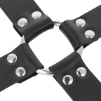 Kit Bondagem Algemas Em Cruz Darkness Hogtie Set Black