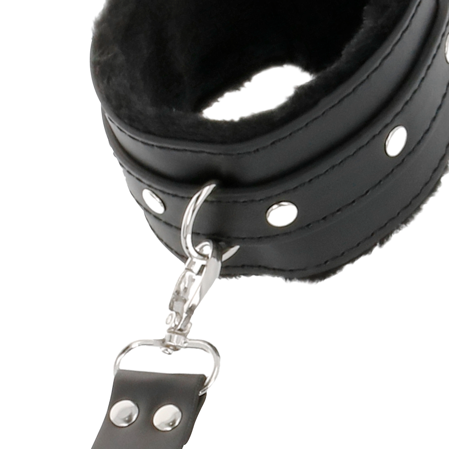 Kit Bondagem Algemas Em Cruz Darkness Hogtie Set Black