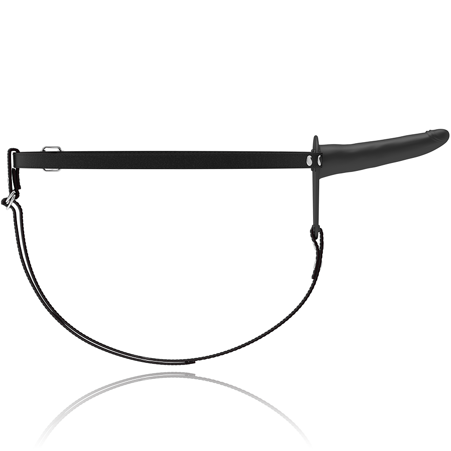 Strap On Fetish Submissive Silicone Preto 15Cm