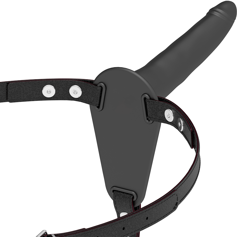 Strap On Fetish Submissive Silicone Preto 15Cm