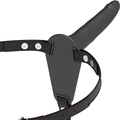 Strap On Fetish Submissive Silicone Preto 15Cm