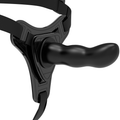 Strap-On Preto 16Cm G-Spot Fetish Submissive Silicone