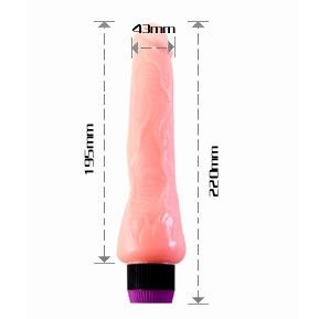Vibrador Realista Burning Penis 19.5 Cm