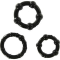 Kit Anéis Penianos Preto Stay Hard Sevencreations