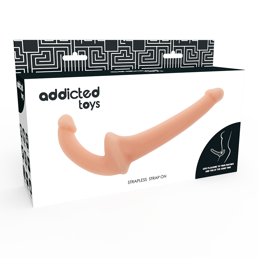 Addicted Toys Strapless Strapon Flesh Sem Cinta