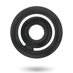 Anel Peniano Addicted Toys Potenz- C-Ring Penis Black