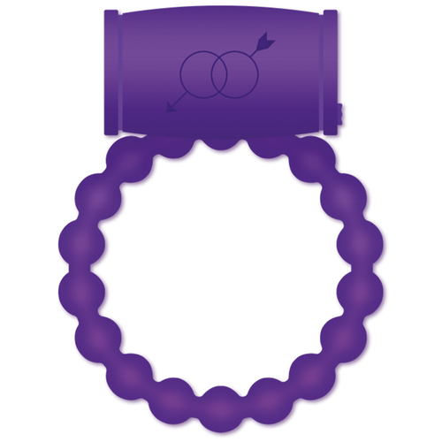 Anel Peniano Vibratório Casual Love Ring 25 Roxo