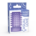 Manga Casual Love- Manga Vibrante Casual Anel Roxo
