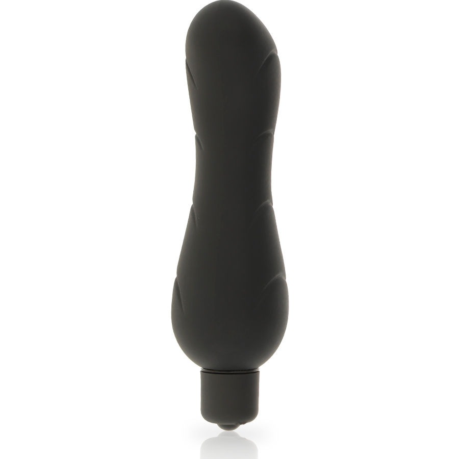 Vibrador G-Spot Silicone Preto Dolce Vita