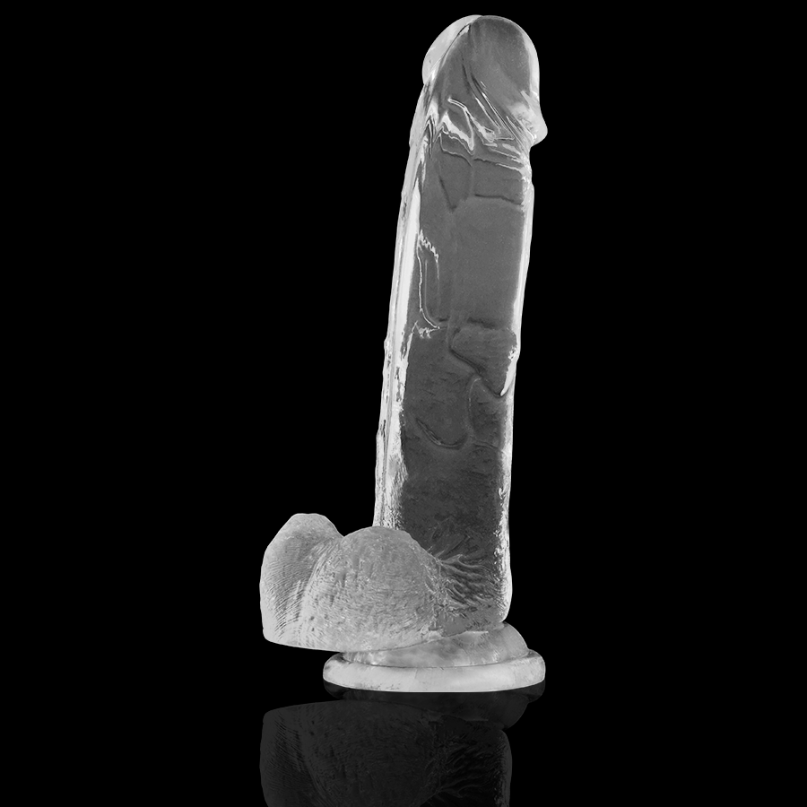 Galo Raio X Transparente Com Bolas 22Cm X 4,6Cm