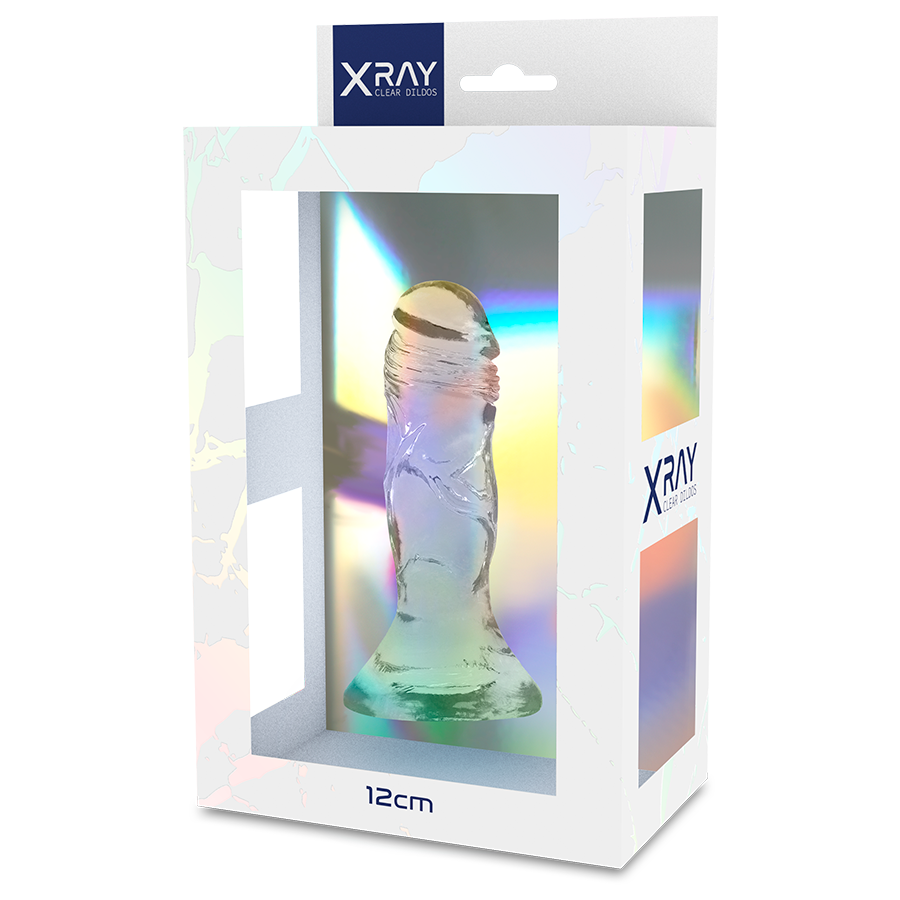 Dildo Transparente 12 Cm X 2,6 Cm Xray Clear Cock