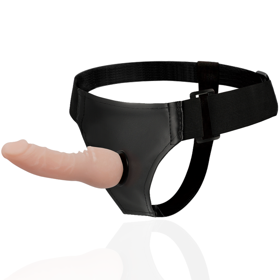 Strap On Harness Attraction James Flesh 16 X 3.3Cm