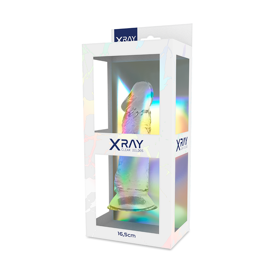 Dildo Transparente 16,5 Cm X 4 Cm Xray Clear Cock