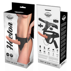 Strap On Com Vibração Harness Attraction Hector 20 X 3.5Cm