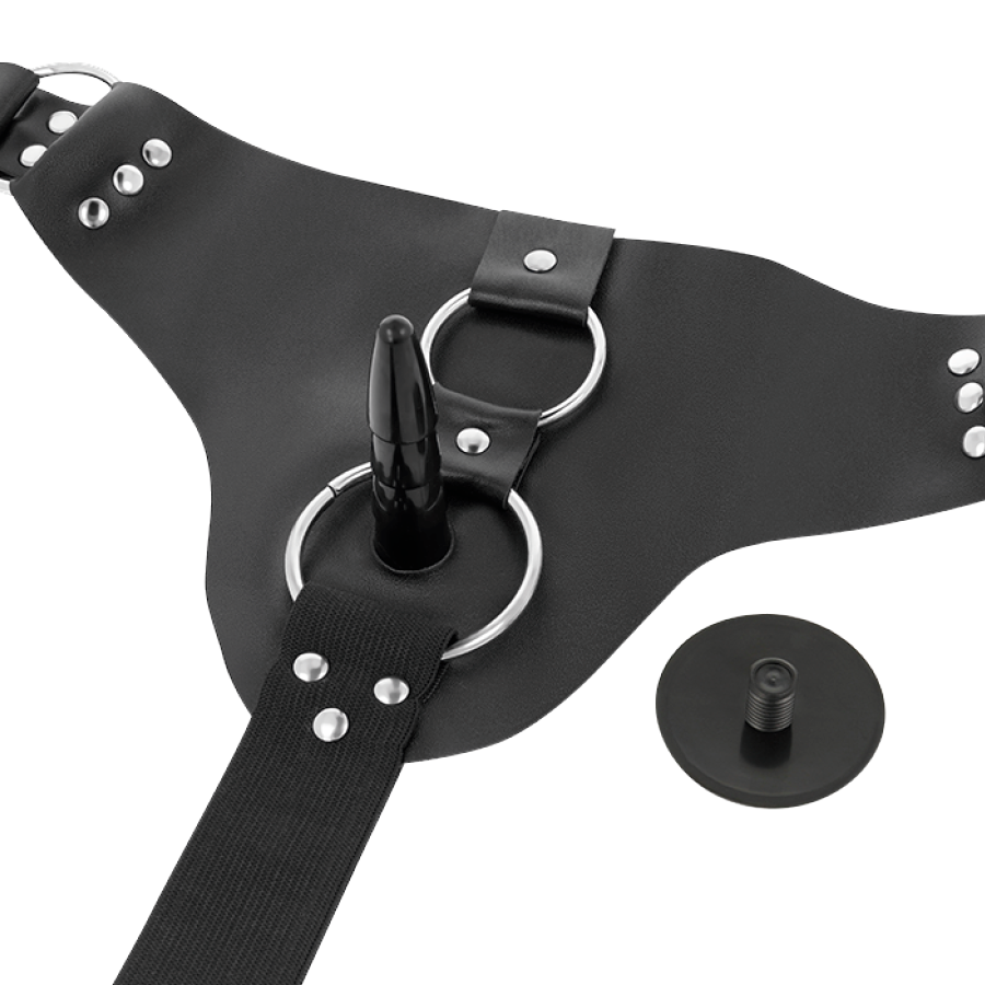 Strap On Harness Attraction Taylor Deluxe Flesh 18 X 4.5Cm