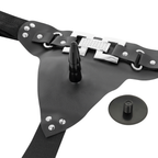 Strap On Harness Attraction Emmett Deluxe Flesh 16.5 X 3.7Cm