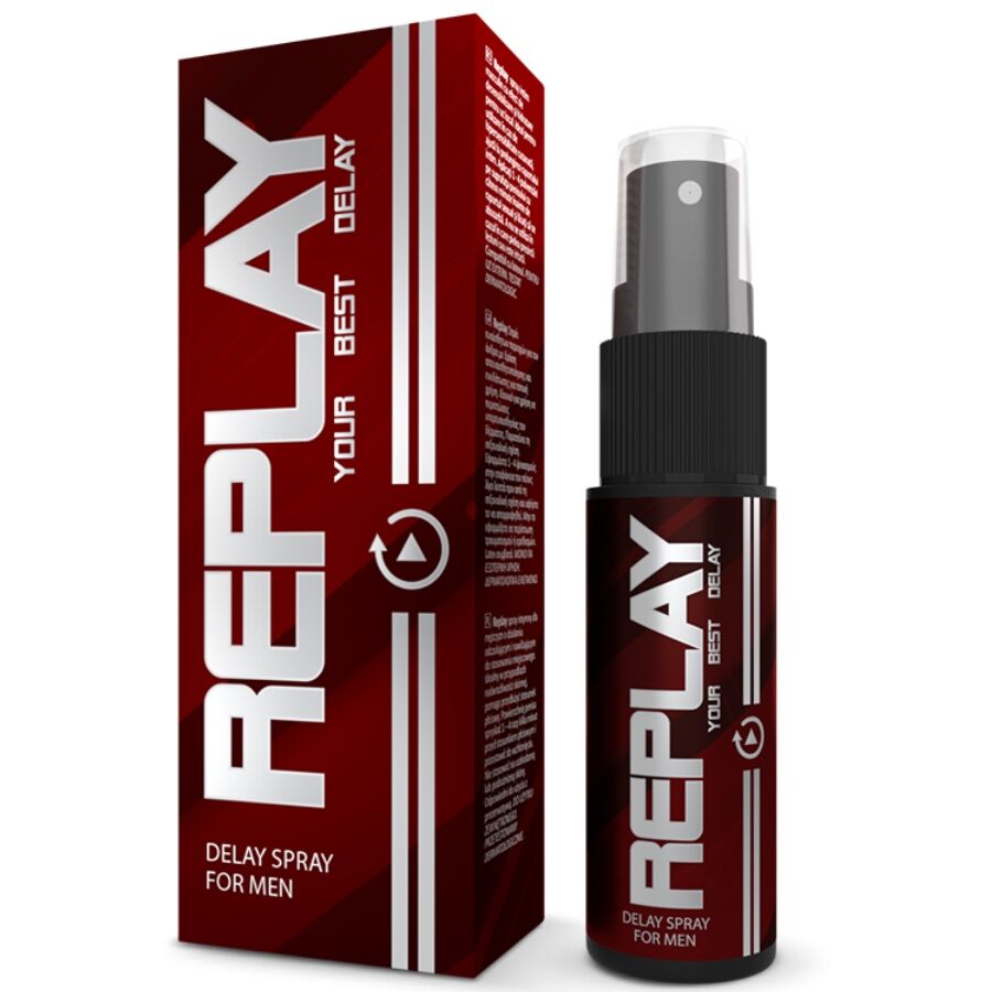 Replay Delay De Spray Retardante E Efeito Hidratante 20 Ml