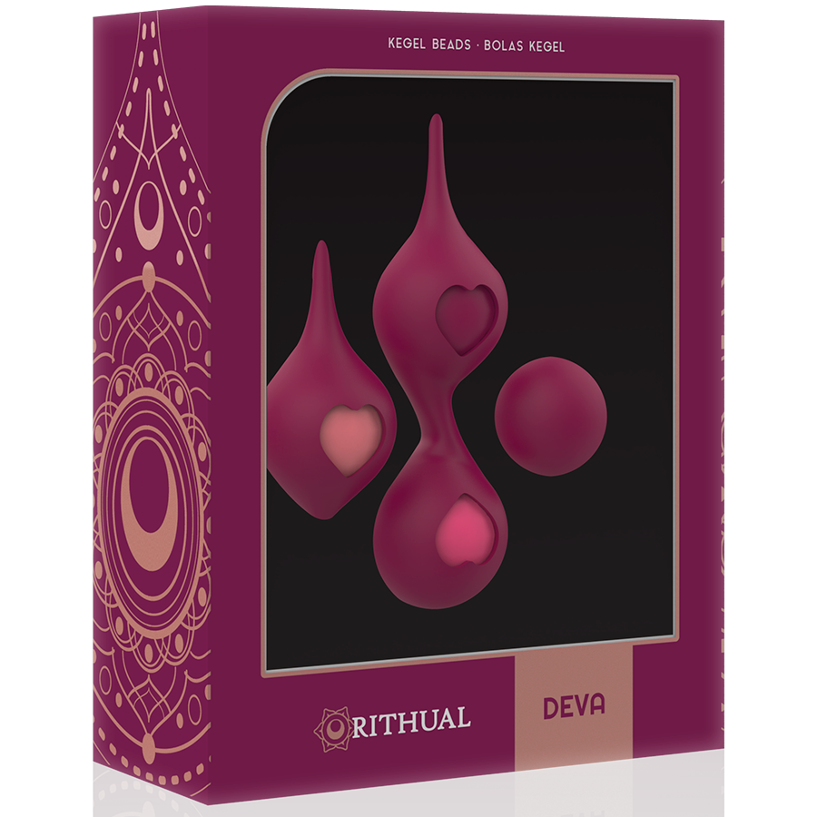 Kit Bolas Kegal Treinamento Pélvico Orquídea Rithual