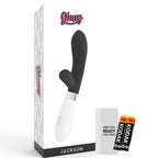 Vibrador Glossy Jackson Rabbit Black