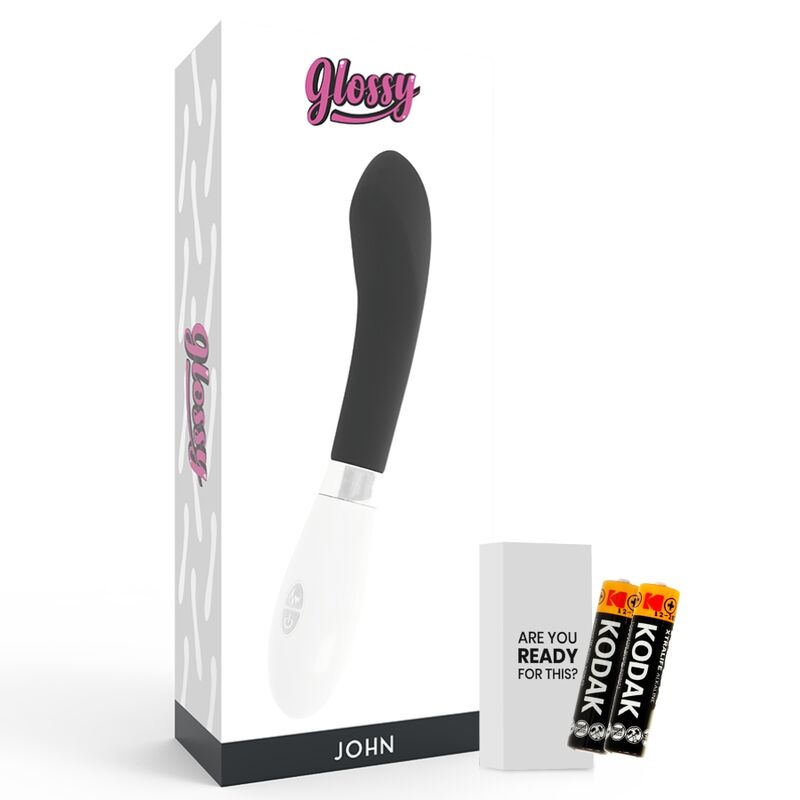 Vibrador Glossy John Preto