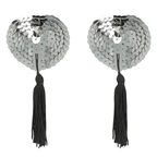 Tapa Mamilos Coquette Chic Desire Prateado